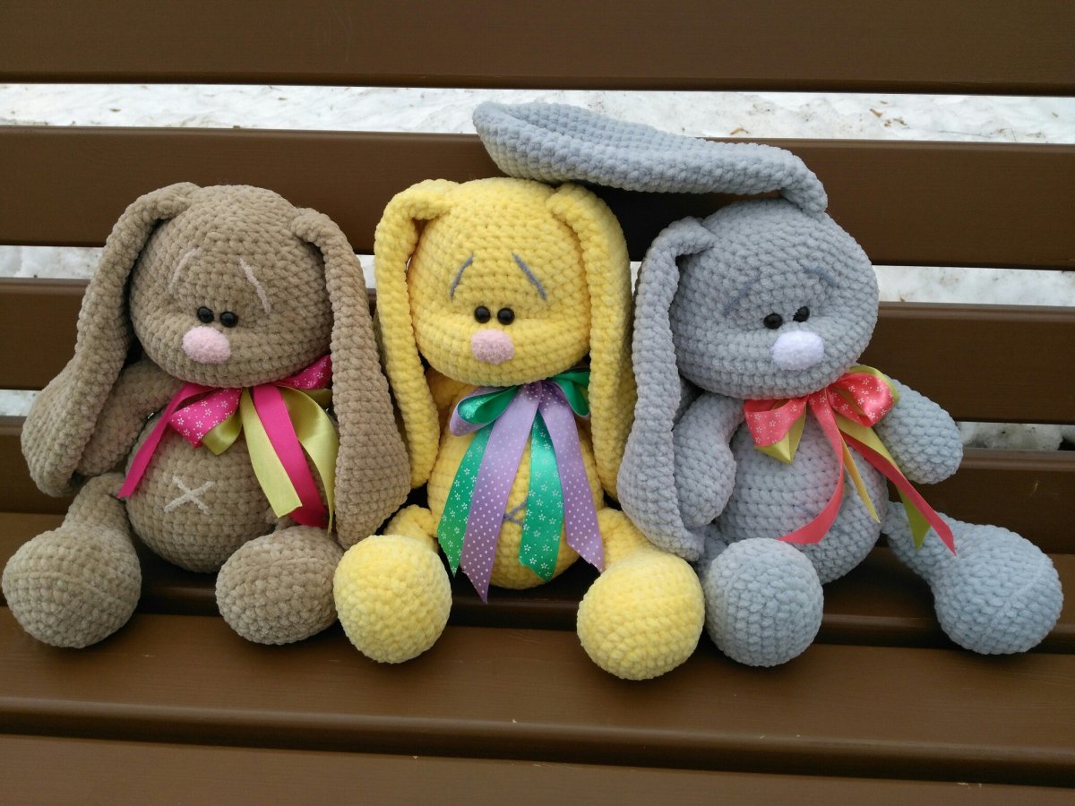 Заяц круглый крючком