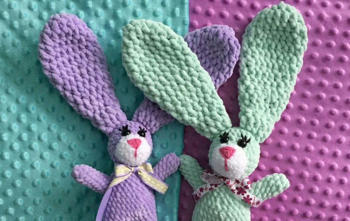 Красивые вязаные игрушки