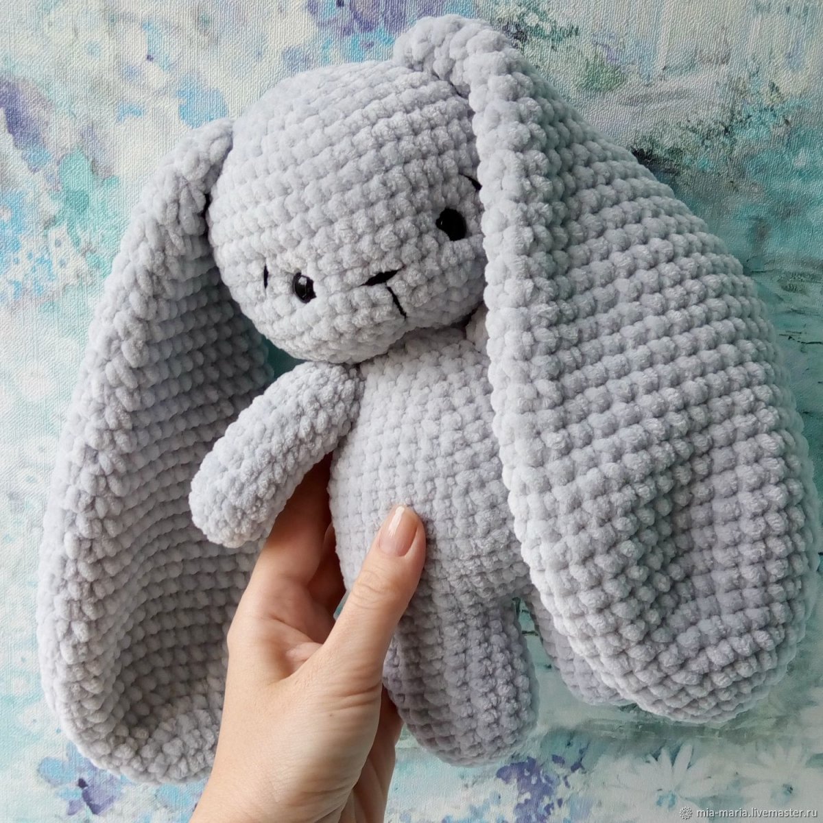 Заяц амигуруми крючком