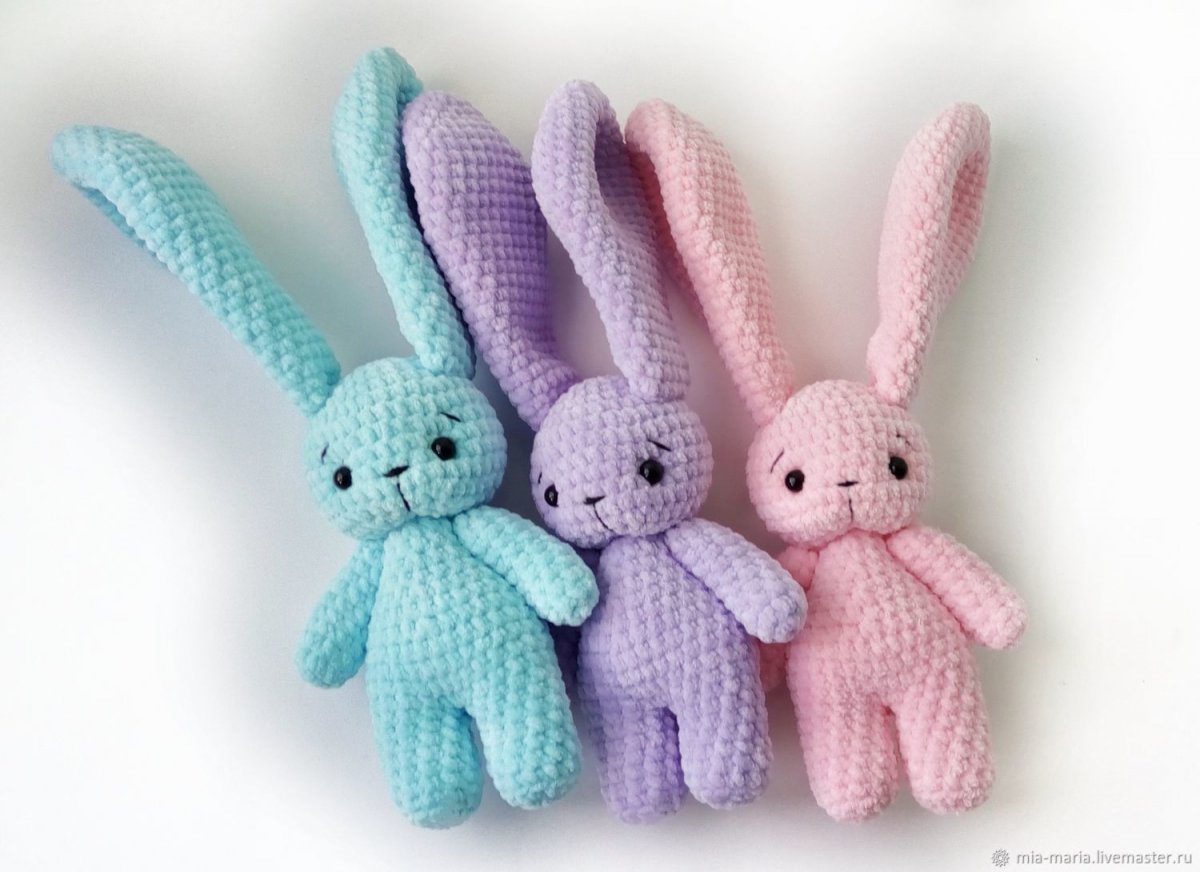 Заяц Миффи крючком