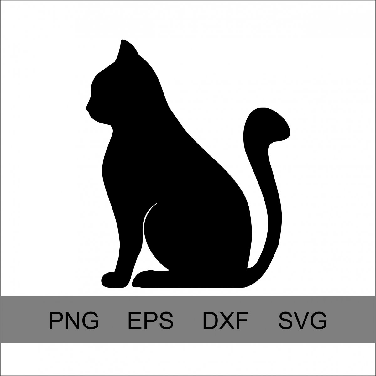 Силуэт кошки