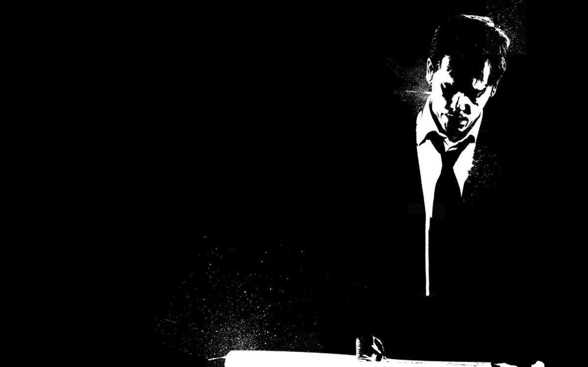 Черные обои