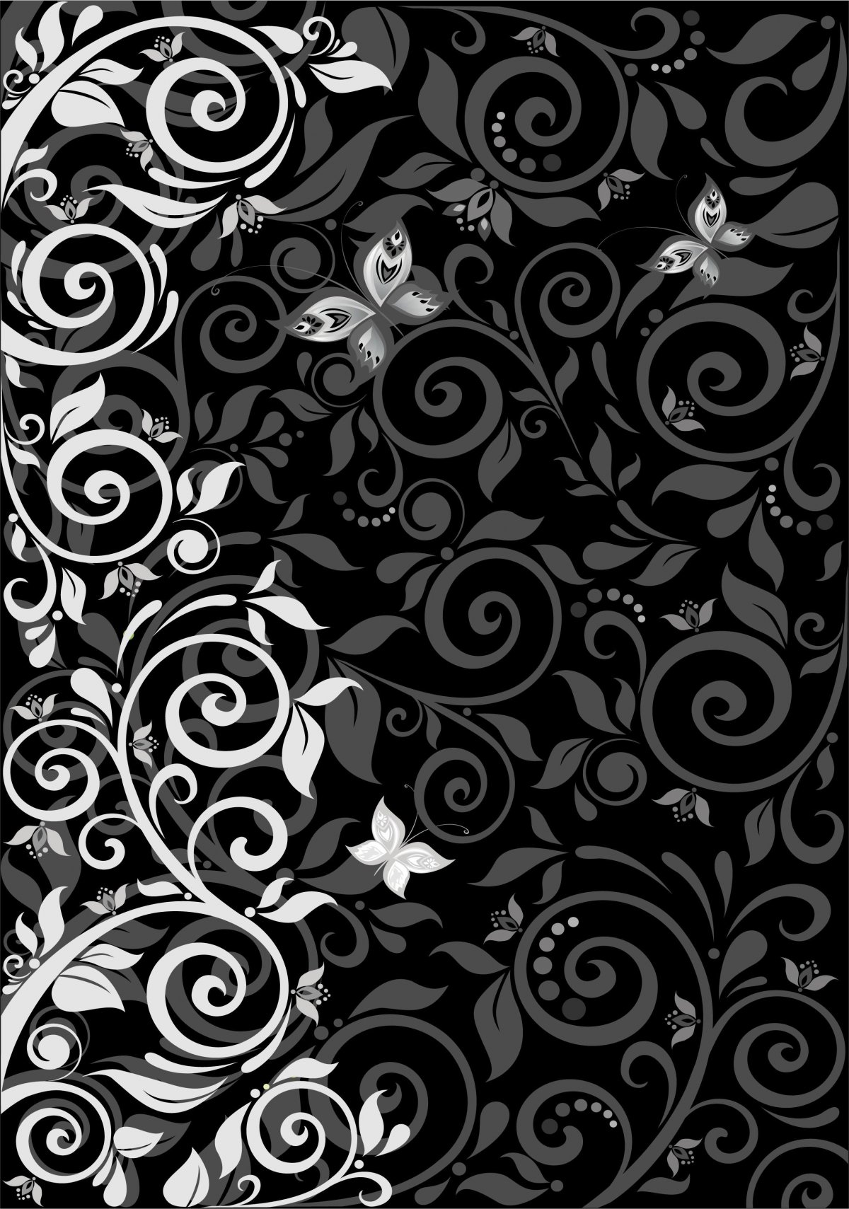 Сердце на черном фоне