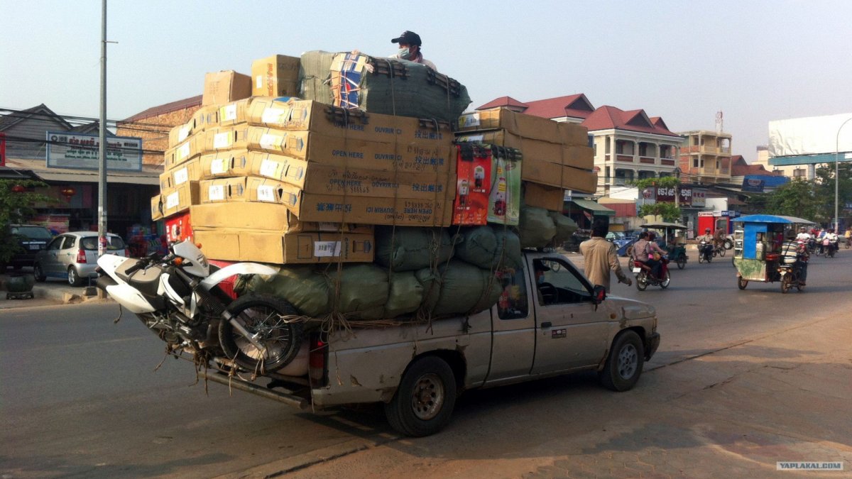 Самые перегруженные машины