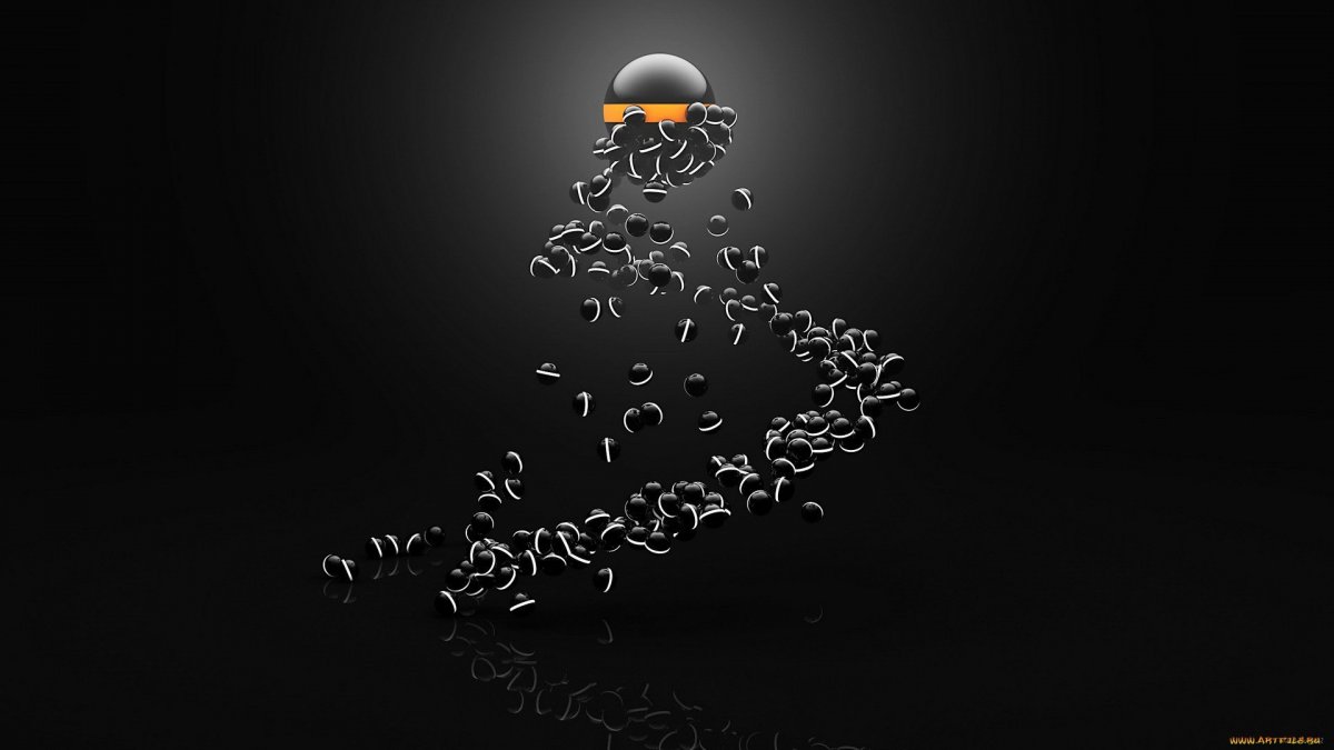 Эскизы на черном фоне