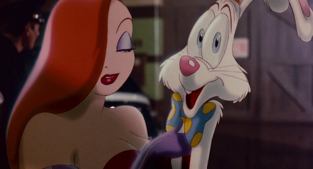 Джессика Робби и кролик Роджер