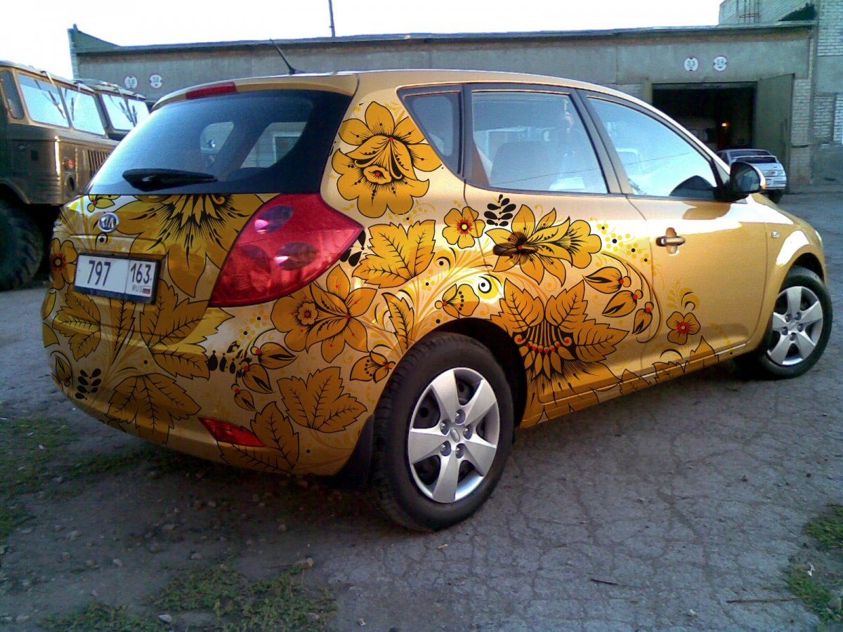 Ауди а6 с4 аэрография