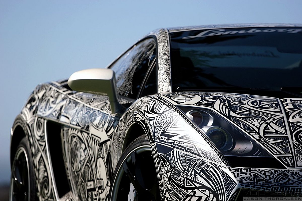 Оригинальная окраска авто