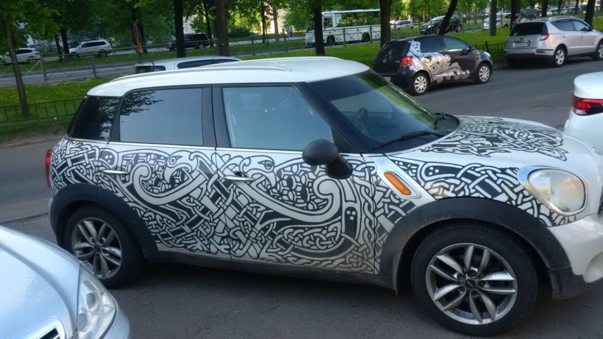 Аэрография орнамент