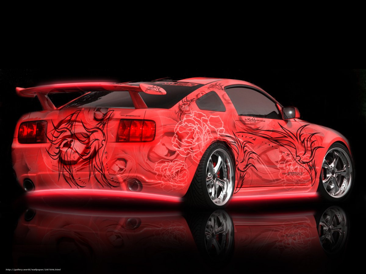 Расписные машины