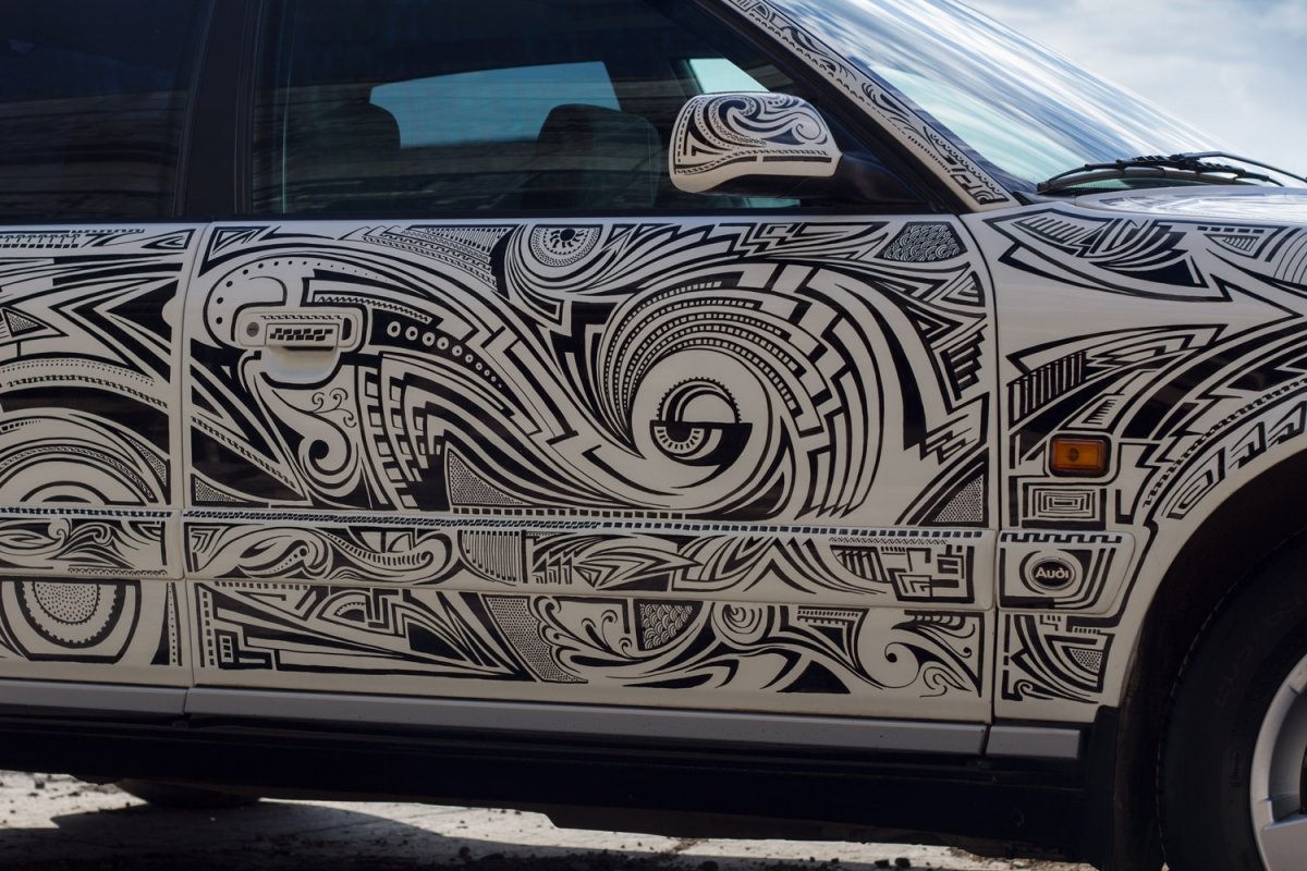 Виниловая пленка с узором