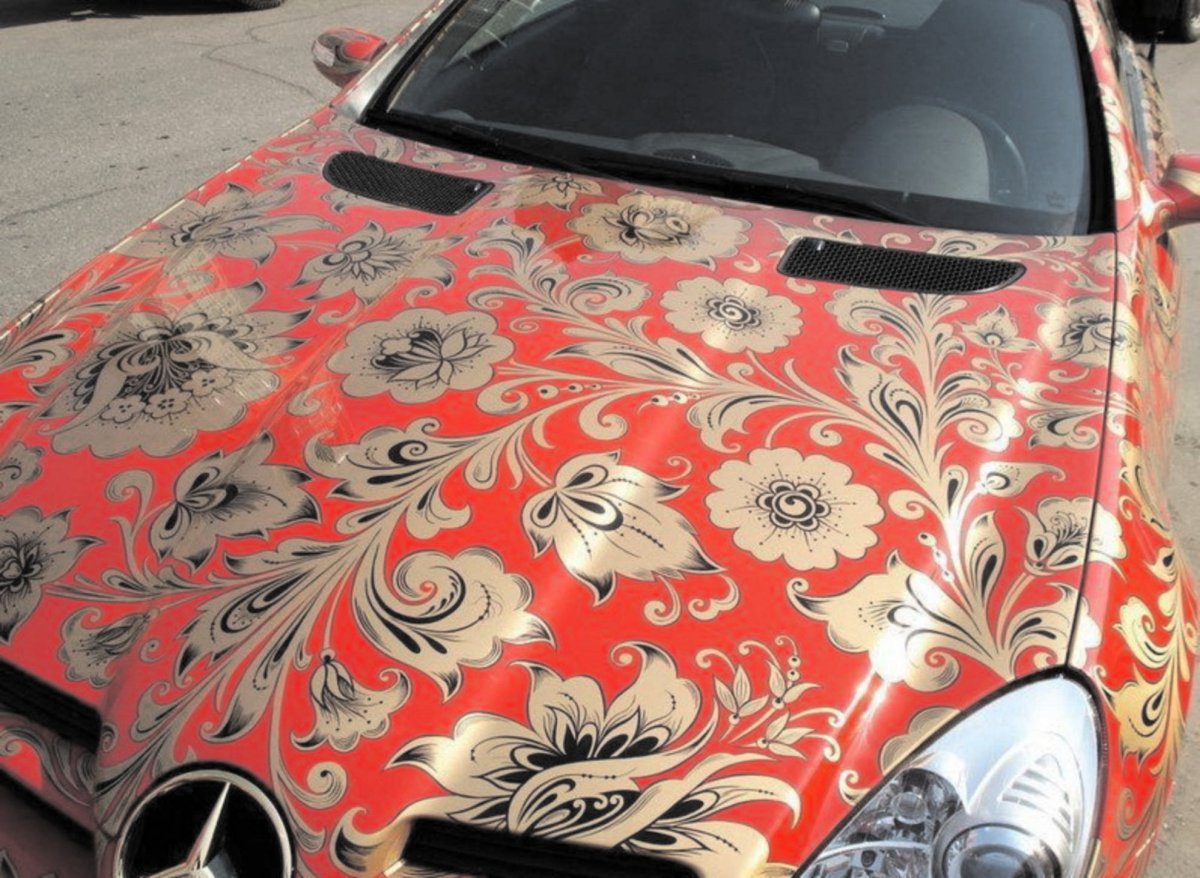 Наклейки на машину бабочки