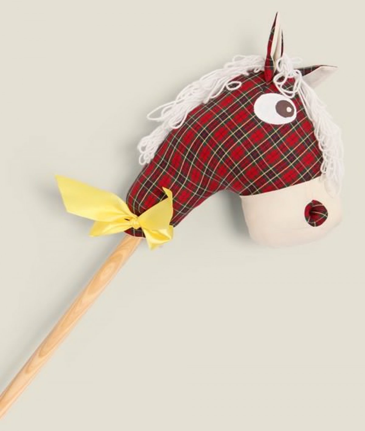 Лошадка на палочке своими руками из ткани
