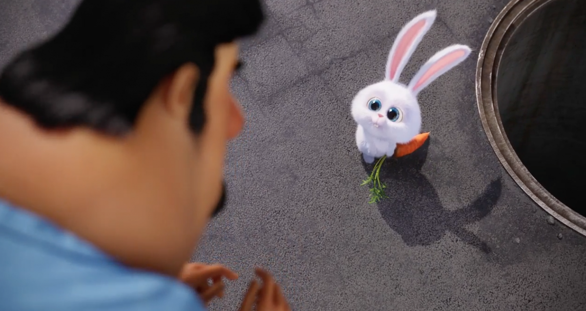 Заяц с мультика Тайная жизнь