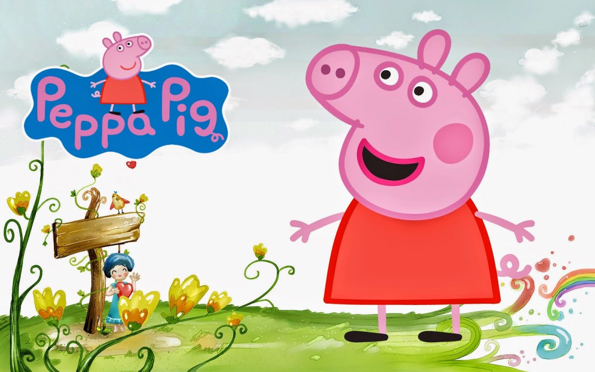 Свинка Пеппа паттерн