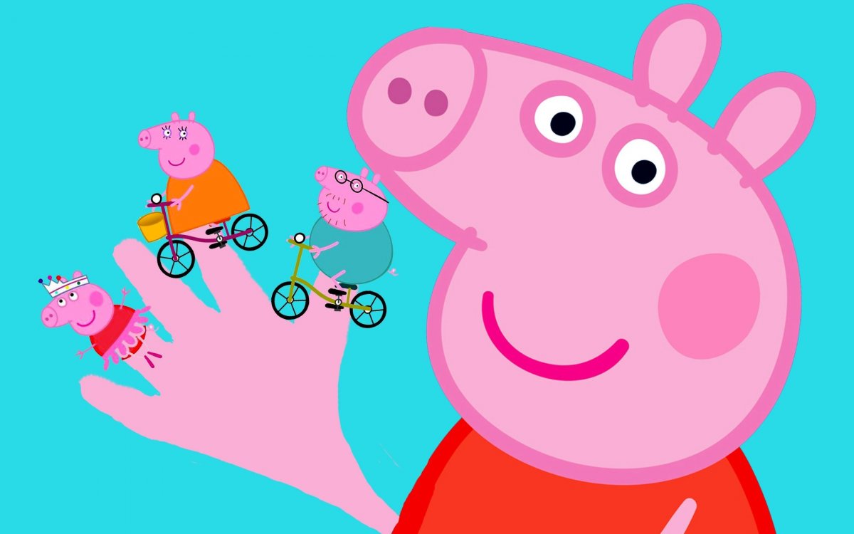 Peppa Pig House Wallpaper