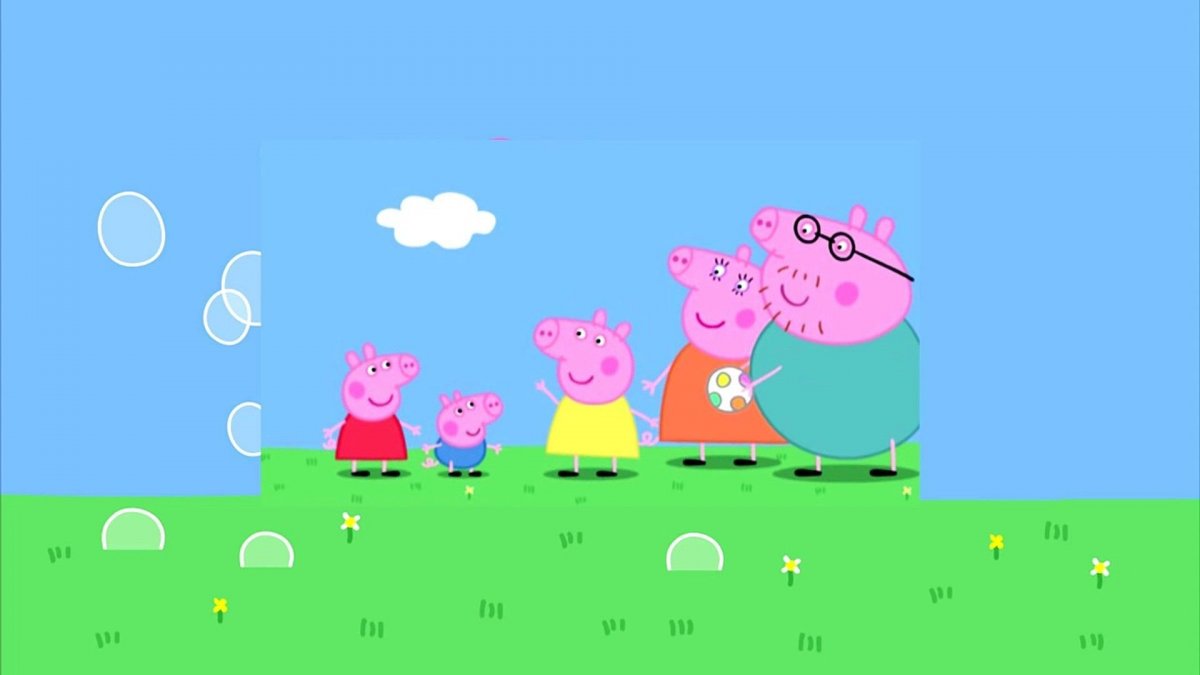 Дом свинки Пеппы в мультике