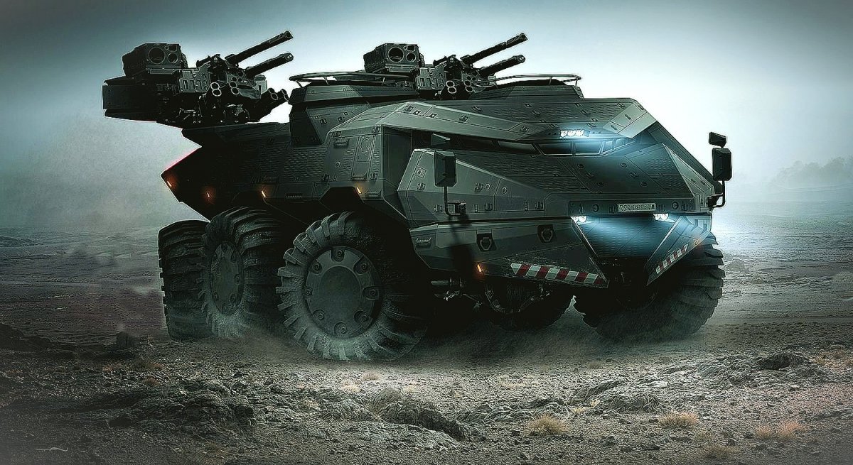 Фантастические бронемашины
