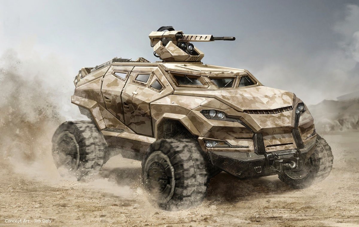 Бронеавтомобиль постап