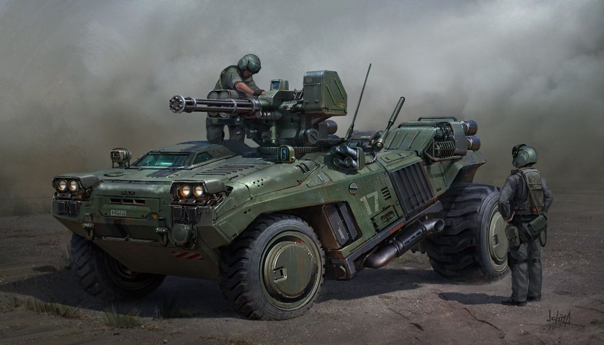 Sci Fi броневик