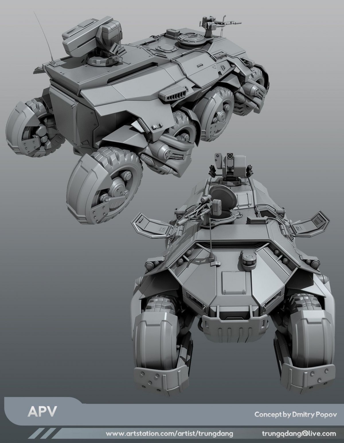 Sci Fi броневик