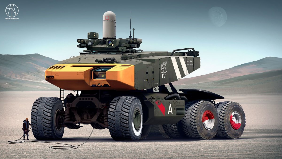 Колесные боевые машины будущего