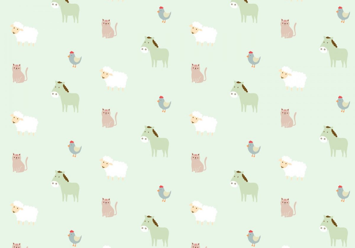 Бесшовный паттерн собаки