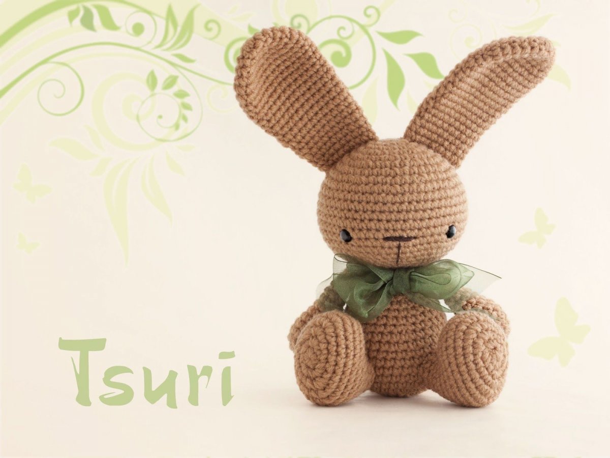 Вязаные кролики Банни