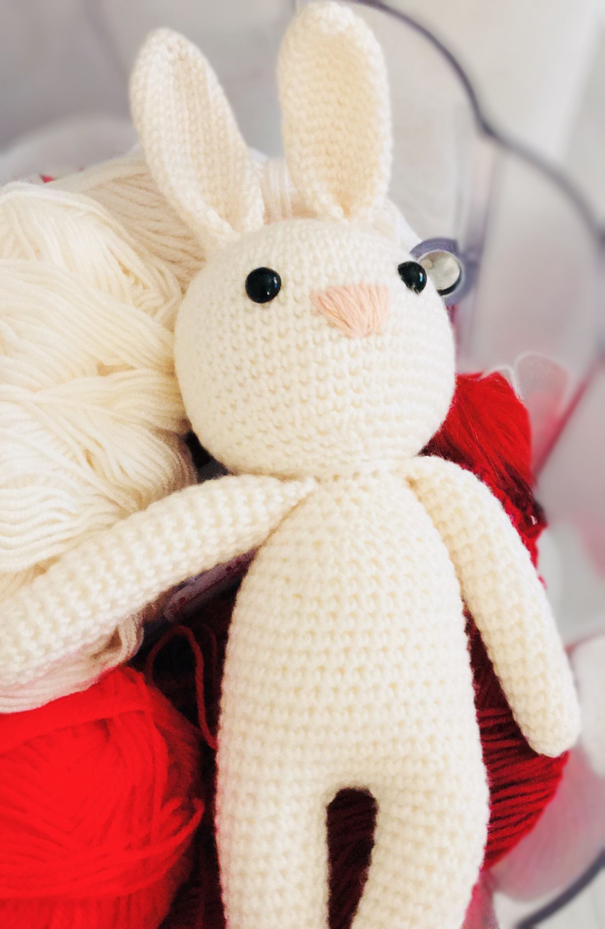 Юлия Тихонова белый кролик крючком