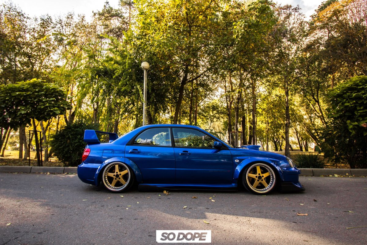 Subaru WRX STI расширение