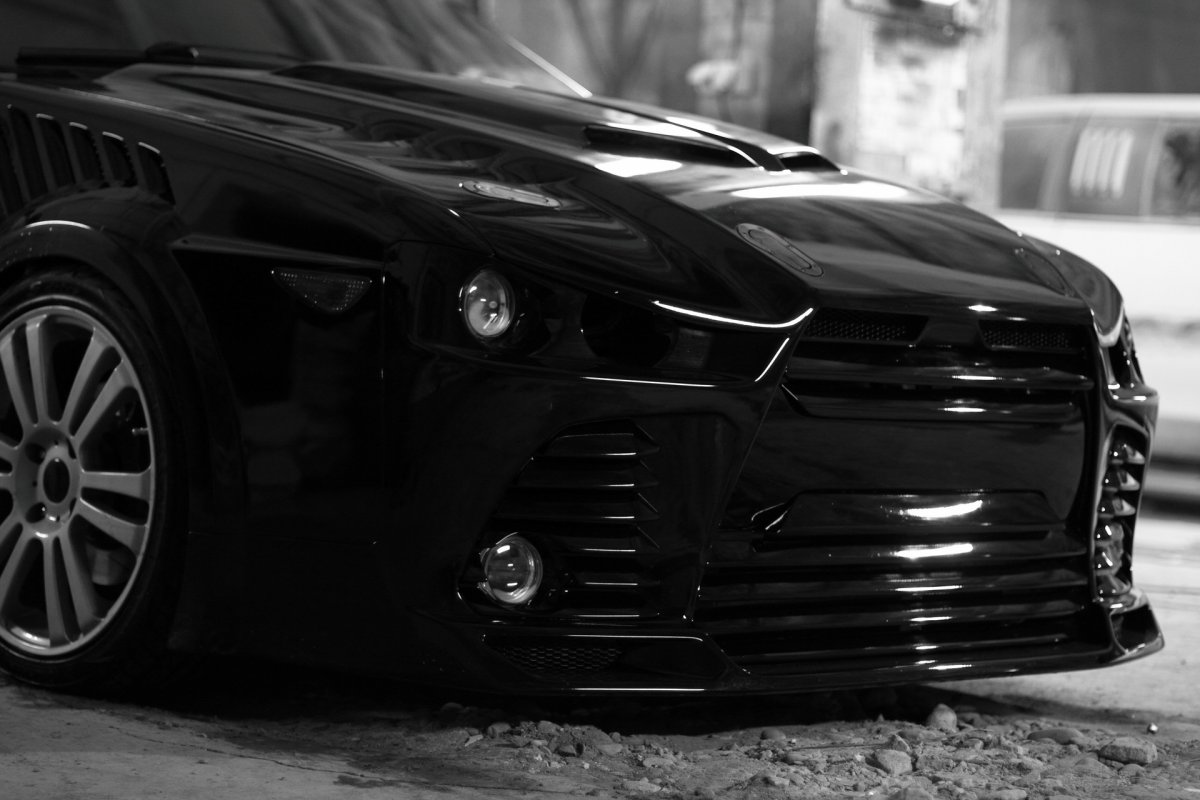 Nissan GTR 35 чёрная