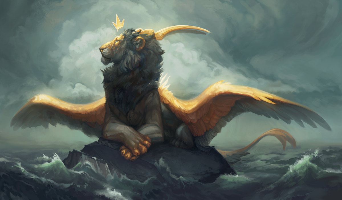 Красивый олень