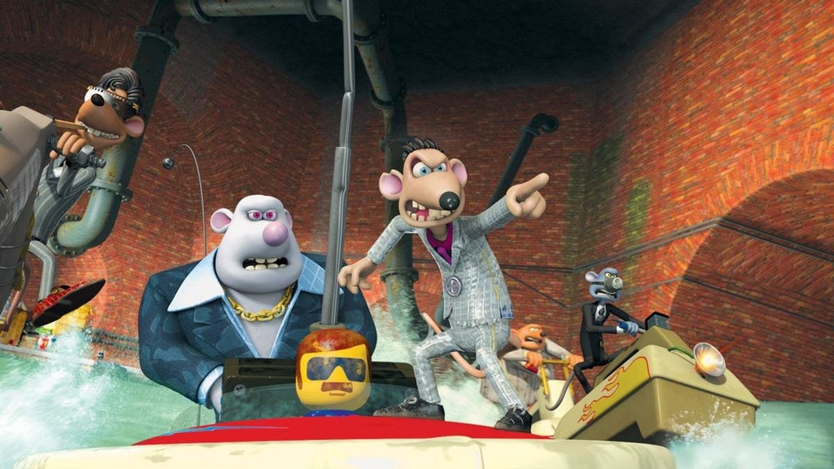 Смывайся мультфильм 2006 Спайк