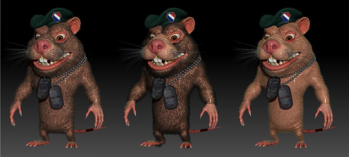 Крыса в фуражке