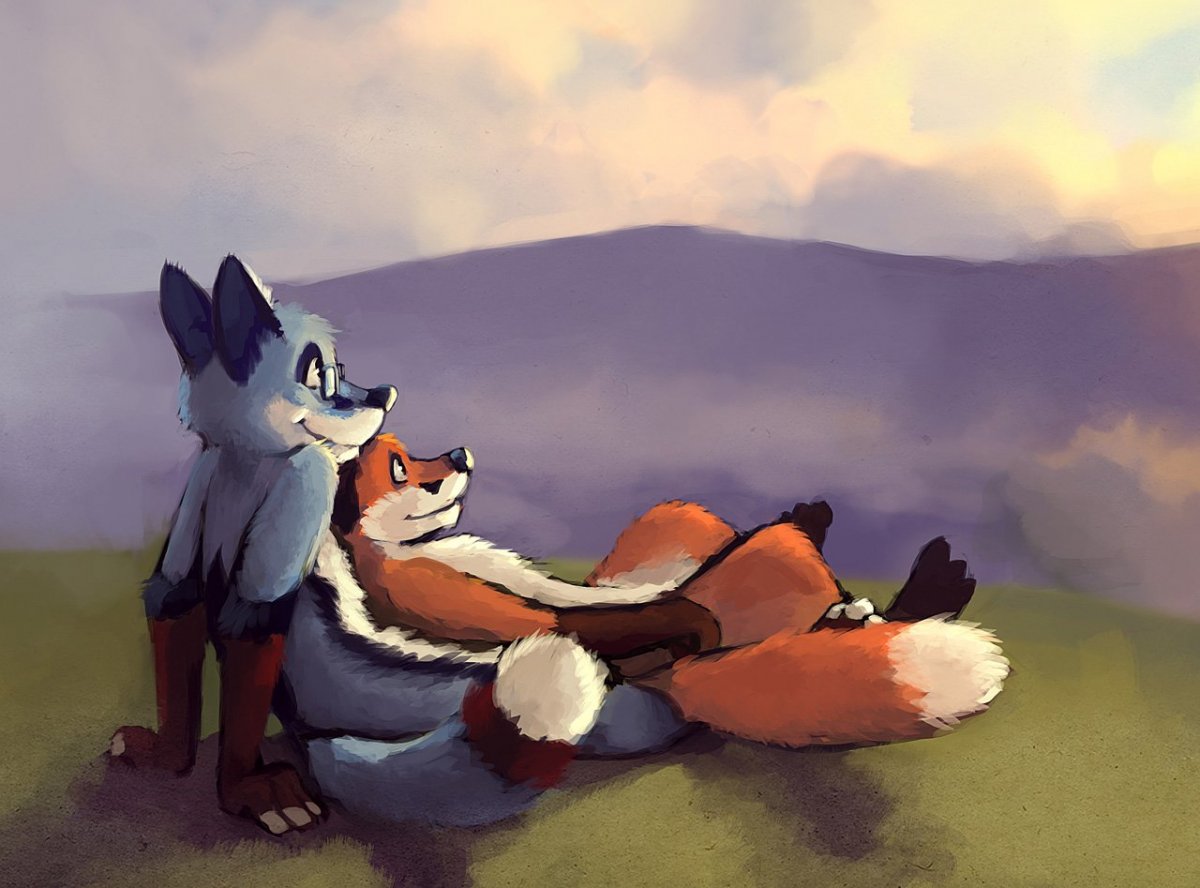 Волки любовь арт