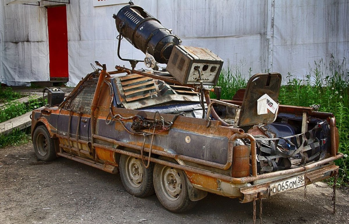 Автомобиль развалюха