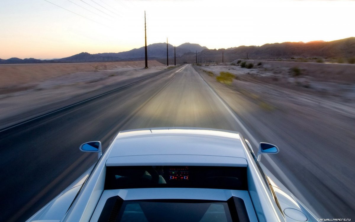 Вид на дорогу