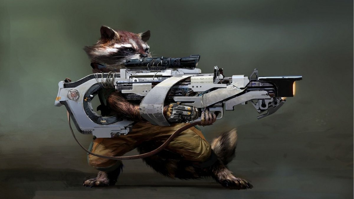 Кот с пистолетом