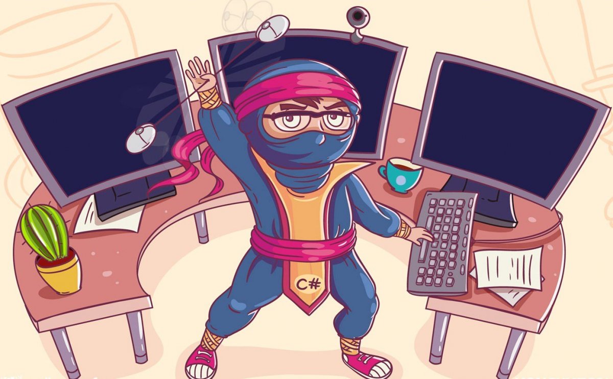 Фон для рабочего стола программиста