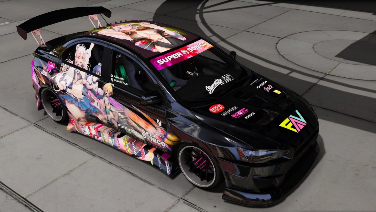 BMW e60 Itasha