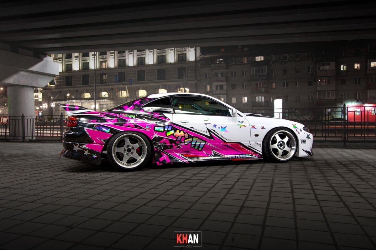 Винил на авто JDM