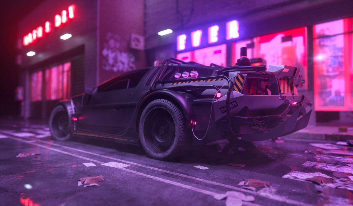 Toyota Supra Cyberpunk 2077