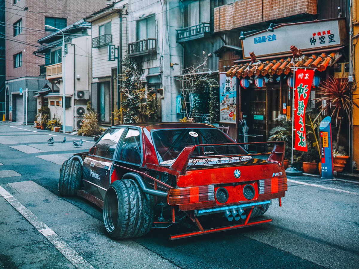 Киберпанк автомобили