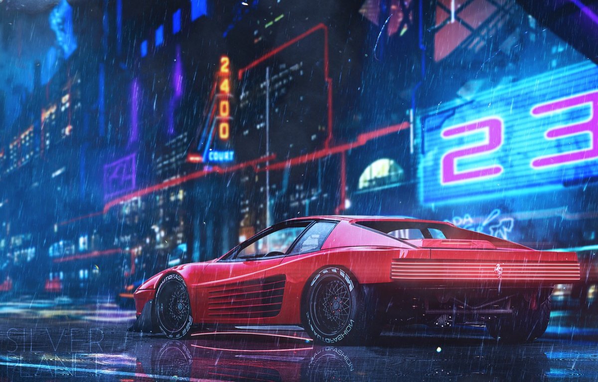 Киберпанк 2077 Testarossa