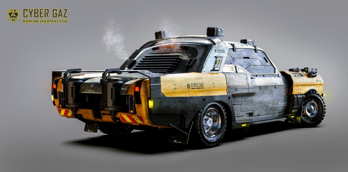 Cyberpunk 2077 машина Лада