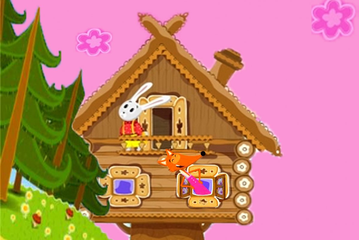 Заюшкина избушка волк