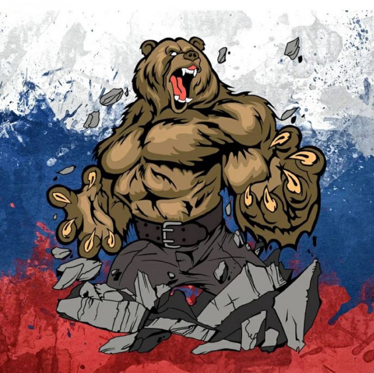 Медведь боксер