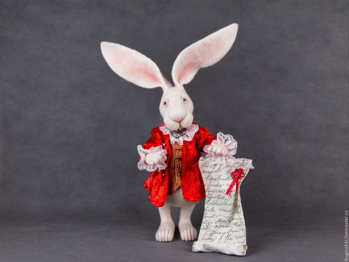 Белый кролик Льюис Кэрролл