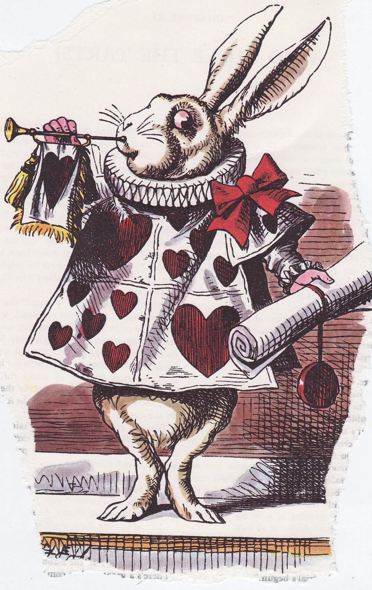 Алиса в стране чудес кролик