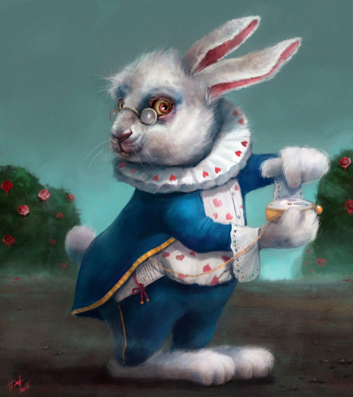 Антропоморфный кролик Алиса